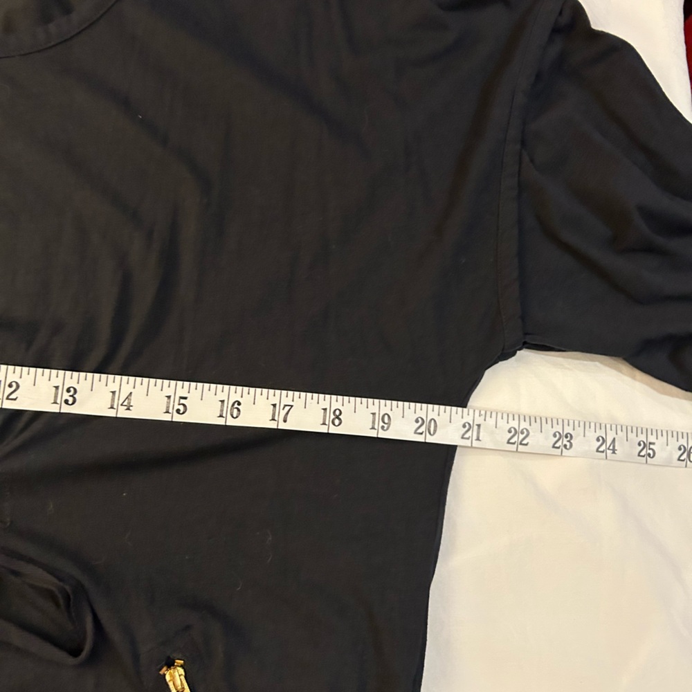 MARC JACOBS Pima Cotton Blend Relaxed Fit Black Casual Dress w zip pockets‎ S - Picture 7 of 10